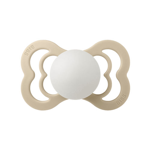Succhietto in silicone - Supreme GLOW - BIBS - in lattice / rosa / beige