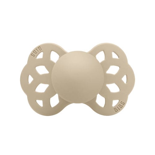 Succhietto in silicone - Infinity  - BIBS - con punta anatomica / blu / rosa