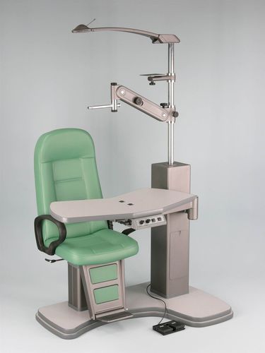 Riunito oftalmico - Panvisus Doublette - F.I.S.O - Fabbrica Italiana Strumenti Oftalmici - con poltrona / compatto