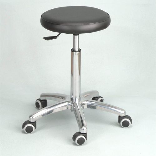 Sgabello per struttura sanitaria - Art. 92-FA - F.I.S.O - Fabbrica Italiana Strumenti Oftalmici - ad altezza regolabile / pneumatico / con rotelle