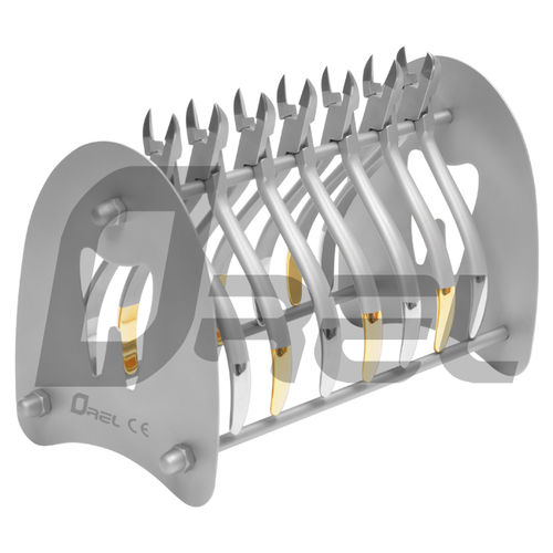 Rack per strumenti odontoiatrici - OBI 00815 - Orel Brands Industries - odontoiatrico / da banco / in acciaio inossidabile
