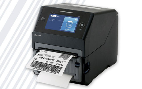 Stampante a trasferimento termico - CT4-LX - SATO Europe GmbH Italy - termica diretta / per etichette / con connessione wireless
