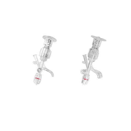 Connettore per perfusione con valvola emostatica - A00R12 - HuBioMed - a Y