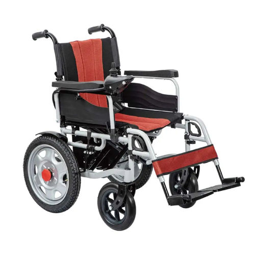 Sedia a rotelle elettrica - EW-01 - Shanghai Meddo Medical Devices Co., Ltd. - da interno / pieghevole / ad altezza regolabile