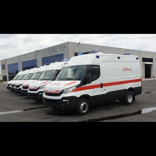 ambulanza per terapia intensiva - ICU AUTOMOTIVE IMPORT EXPORT AND CONSULTING.