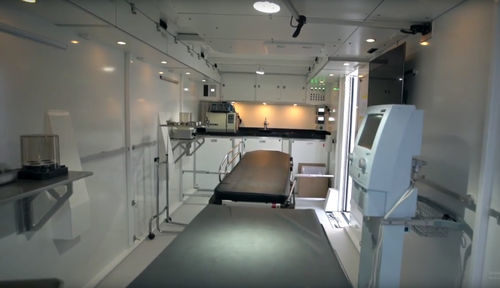 Unità mobile ospedaliera per emergenza chirurgica - Ford - ICU AUTOMOTIVE IMPORT EXPORT AND CONSULTING. - camion / tipo B / con ossigenoterapia