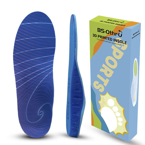 Soletta ortopedica con cuscinetti per tallone - Sport Basketball - BASINGLEAD - con supporto per arco longitudinale / per piede piatto / per piede cavo