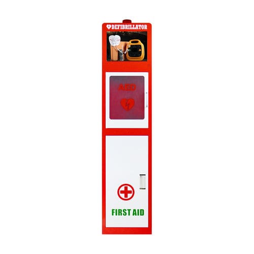 Armadio di sicurezza - M5V - Shenzhen WAP-health Technology - di emergenza / per defibrillatore / per ospedale