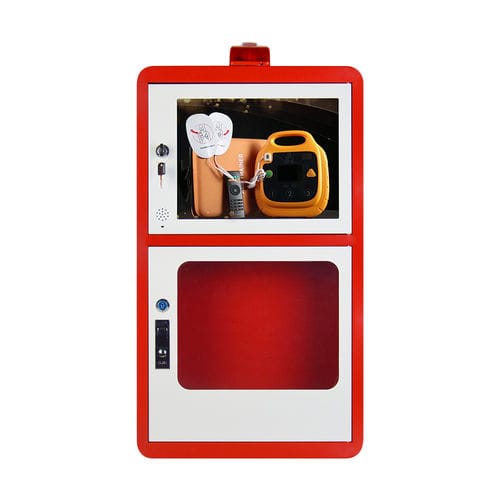 Armadio di sicurezza - M6V - Shenzhen WAP-health Technology - di emergenza / per defibrillatore / per ospedale