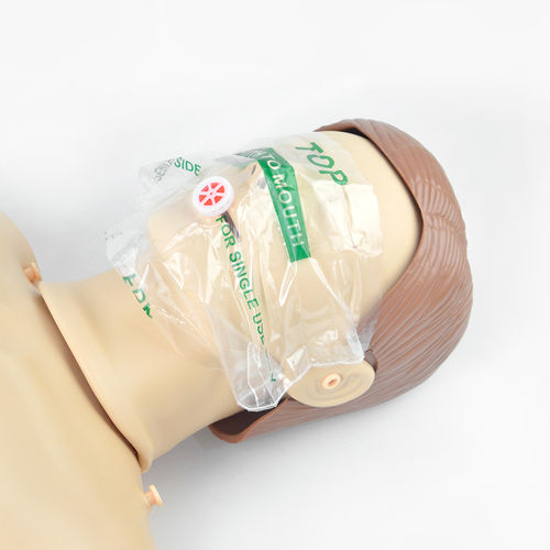 Maschera per rianimazione per RCP - 3027 - Shenzhen WAP-health Technology - per respirazione bocca a bocca / in PVC / trasparente