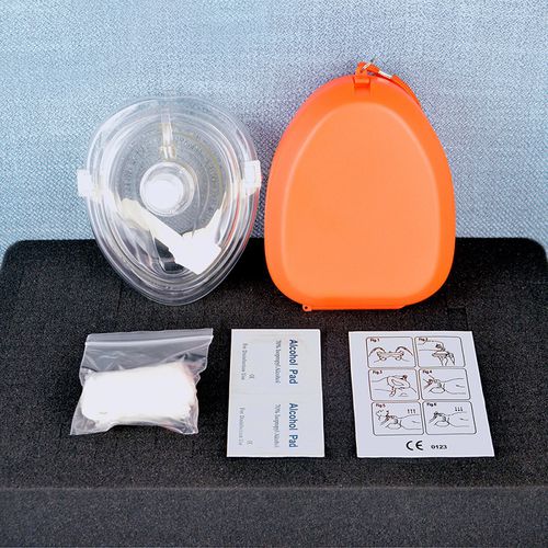 Maschera per rianimazione per RCP - 3033 - Shenzhen WAP-health Technology - senza lattice / in PVC / trasparente