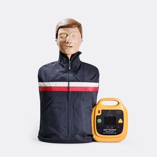 Manichino didattico per interventi di emergenza - CM100 - Shenzhen WAP-health Technology - per RCP / parte superiore del corpo / in plastica