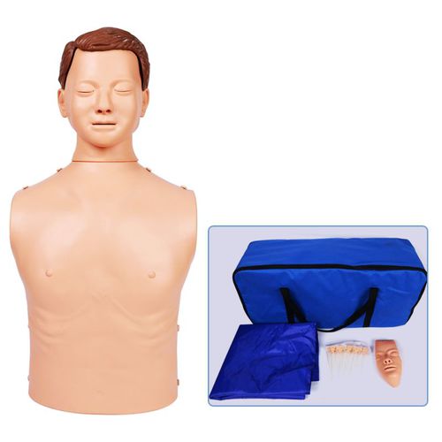 Manichino didattico per interventi di emergenza - CM100S - Shenzhen WAP-health Technology - per RCP / parte superiore del corpo / in PVC