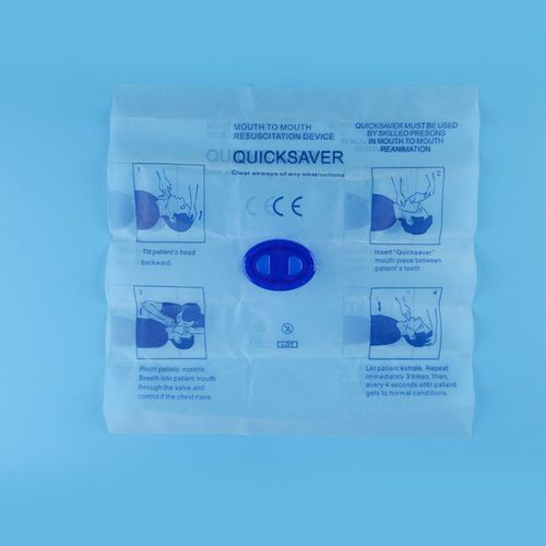 Maschera di ventilazione per respirazione bocca a bocca - 3027D - Shenzhen WAP-health Technology - per RCP / in PVC / monouso