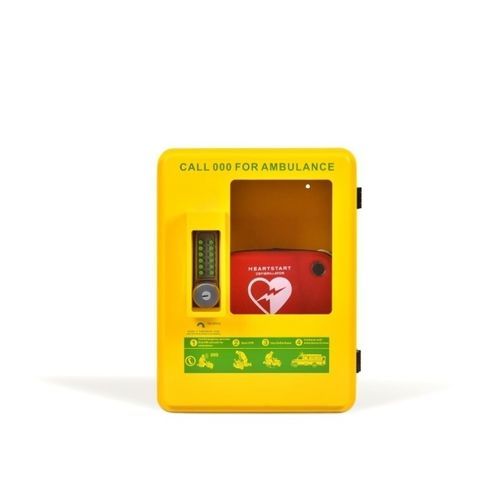 Armadio di sicurezza - WAP-M3K - Shenzhen WAP-health Technology - per defibrillatore / a muro / con sportello battente