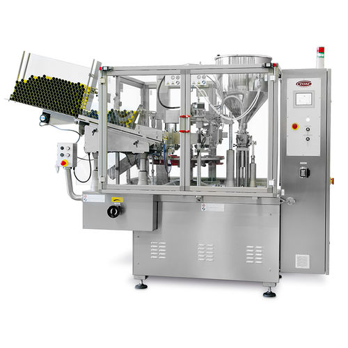 Macchina di riempimento automatica - B600 - TGM - TECNOMACHINES srl - volumetrica / a pavimento / per tubi