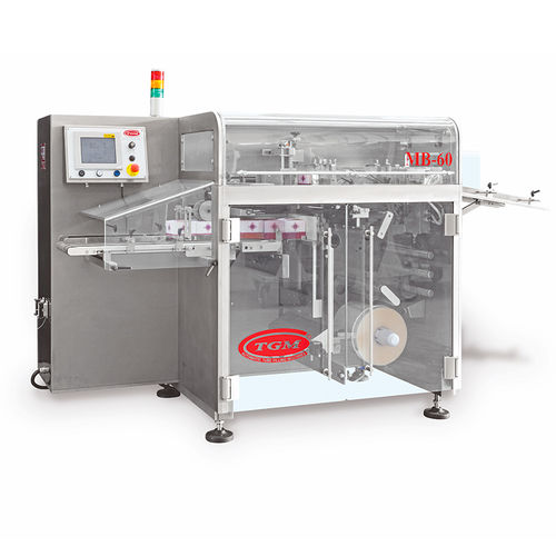 Macchina per imballaggi automatica - MB60 - TGM - TECNOMACHINES srl - a pavimento / compatta / per l'industria farmaceutica