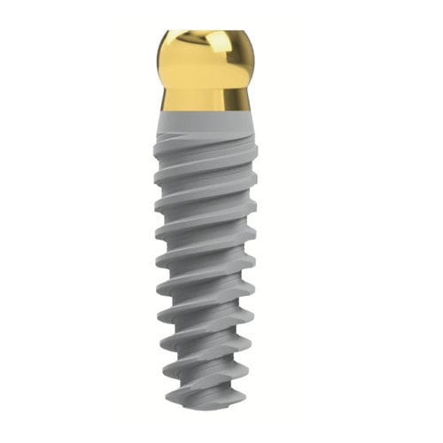 Impianto dentale conico - ORBIT® - BIONICA - in titanio / dritto / transgengivale