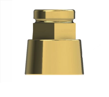 Pilastro dentale per impianto in titanio - LEM - BIONICA - esterno / dritto