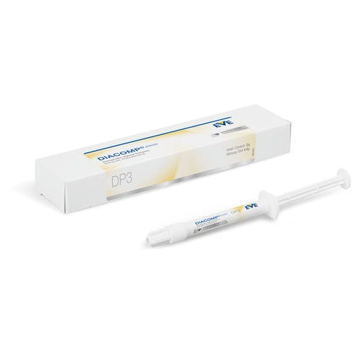 Materiale odontoiatrico ibrido - DIACOMP® PASTE - DP3 - EVE Ernst Vetter - in composito / per la lucidatura delle protesi dentali / pasta