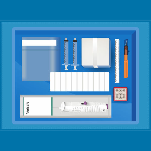 Kit medico per biopsia - XSSENTIAL  - SYNDEO Medical - di centesi / sterile