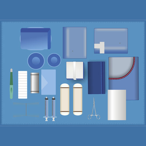 Kit medico MOCA - XSSENTIAL procedure pack - SYNDEO Medical - sterile