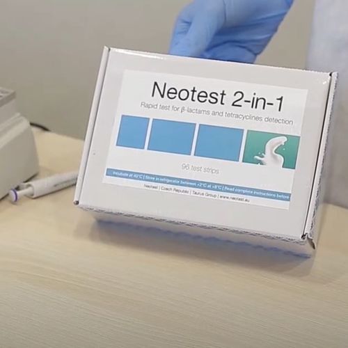 Test rapido per test di sensibilità agli antibiotici - 2-in-1  - Taurus Group - per latte / immunocromatografico / striscia reattiva