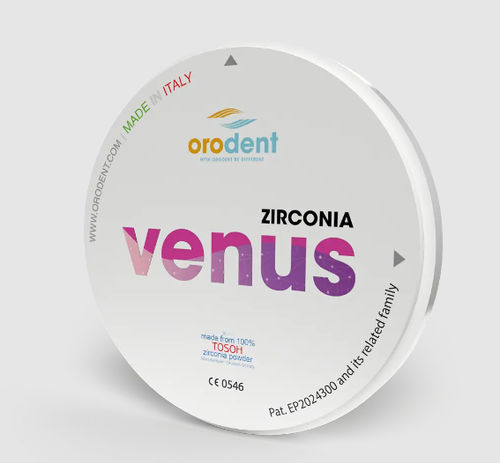 Materiale odontoiatrico in zircone - Venus  - Orodent srl - per ponti dentali / per corone dentali / per inlay