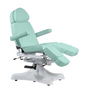 Poltrona per visita podologica - Princess II-1 Basic - SOLENI Beauty - elettrica / ad altezza regolabile / con poggiagambe