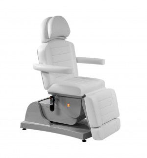 Lettino da visita per cure di bellezza - Queen VII Comfort - SOLENI Beauty - elettrico / ad altezza regolabile / a 5 sezioni