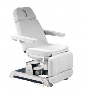 Lettino da visita per cure di bellezza - Dreamliner 3 - SOLENI Beauty - elettrico / ad altezza regolabile / a 5 sezioni