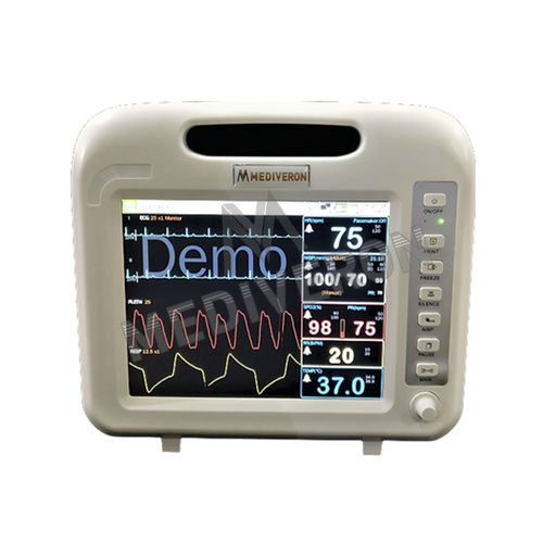 Monitor portatile per paziente - MVPM12 - Mediveron - ECG / RESP / TEMP