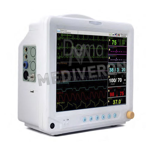 Monitor portatile per paziente - MVPMF512 - Mediveron - ECG / TEMP / di frequenza cardiaca