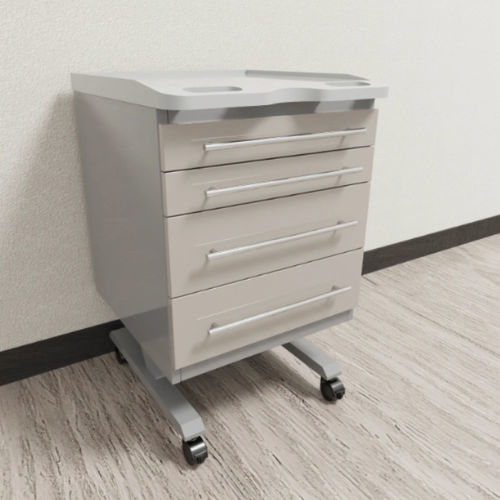 Armadio per strumenti odontoiatrici - MB04 - A4 Dental - per clinica odontoiatrica / mobile / con cassetti