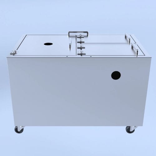 Serbatoio di stoccaggio con filtro - PST - A4 Dental - per gesso
