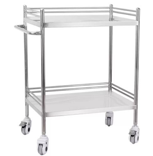 Carrello per chirurgia - Genomouse Inc. - per strumenti chirurgici / di trasporto / con ripiano