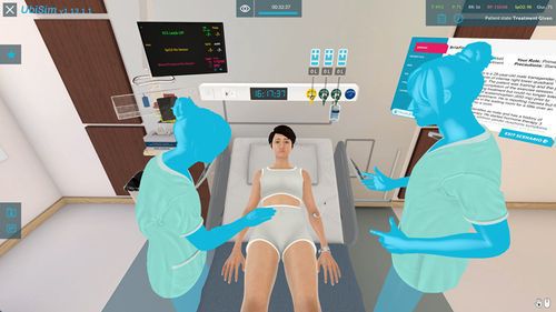 Software per cure infermieristiche - Acute Abdominal Pain - UbiSim - per la gestione del dolore / didattico / di simulazione
