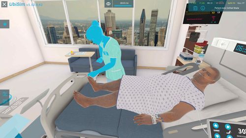 Software per gastroenterologia - UbiSim - per cure infermieristiche / per ematologia / didattico