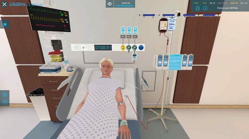 Software medico - Anemia: Blood Transfusion - UbiSim - per cure infermieristiche / di monitoraggio / didattico