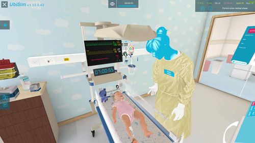 Software pneumologia - UbiSim - per cure infermieristiche / pediatrico / didattico