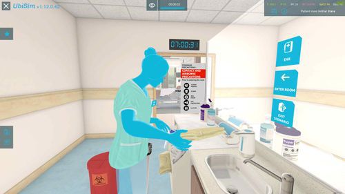 Software medico - COVID-19 - UbiSim - per cure infermieristiche / per controllo di infezioni / didattico