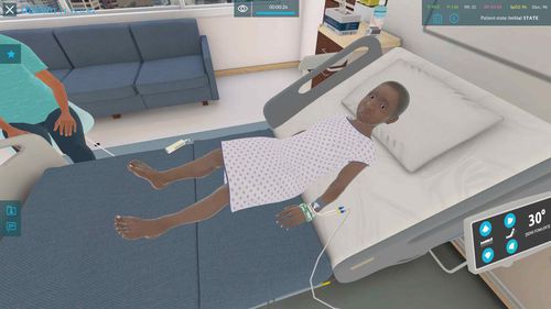 Software per cure infermieristiche - Sickle Cell Disease: Pain Episode - UbiSim - pediatrico / per ematologia / per la gestione del dolore