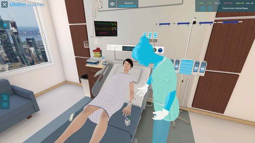 Software didattico - Hyperemesis Gravidarum - UbiSim - di simulazione / medico / per esami ostetrici