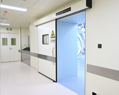 Porta a tenuta d'aria - SLX-K - SLEEK - di protezione / per sala operatoria / scorrevole
