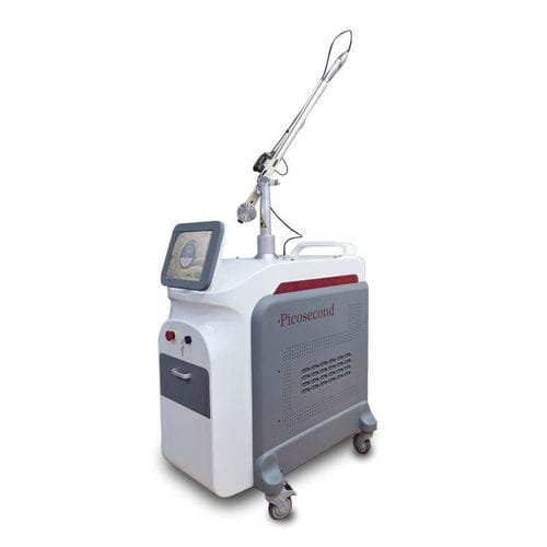 Laser per rimozione di tatuaggi - Q Switch - Chengji Electronic Technology - Nd:YAG / su carrello / a picosecondi