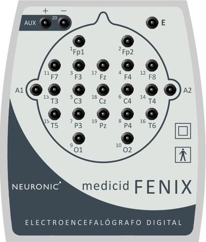 Elettroencefalografo 19 canali - MEDICID Fenix - IC NEURONIC SL - Per elettroencefalogramma con neurofeedback / Per elettroencefalogramma  del sonno / con cartografia EEG