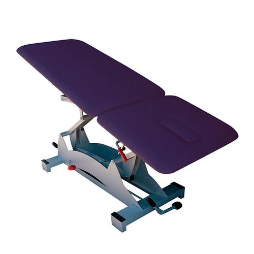 Lettino da visita per fisioterapia - 42090 - kinefis - per cure di bellezza / idraulico / ad altezza regolabile