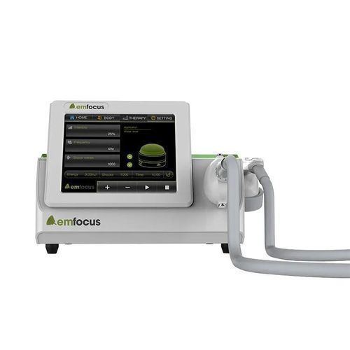 Generatore di onde d'urto extracorporee per trattamento ortopedico - EMFOCUS - Guangzhou FisioForce Co. Ltd. - da tavolo