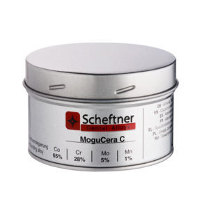 Materiale odontoiatrico in lega - MoguCera C - scheftner dental - in CoCrMo / per ricostruzione dentale / biocompatibile