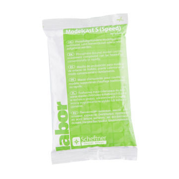 Materiale odontoiatrico fosfato - Modelcast S - scheftner dental - per laboratorio odontotecnico / di duplicazione / da colata